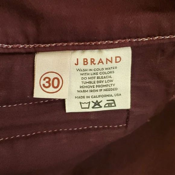 J Brand Zoey Stretch Jeans with Double Zipper Front size 30 - Picture 7 of 9